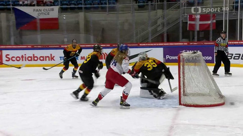 MS v ledním hokeji žen 2022 Dánsko - Německo - Česko