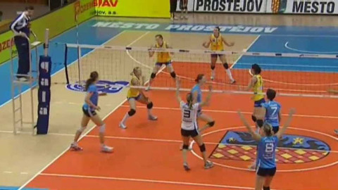 Volejbal - VK Modřanská Prostějov - Calcit Volleyball Kamnik