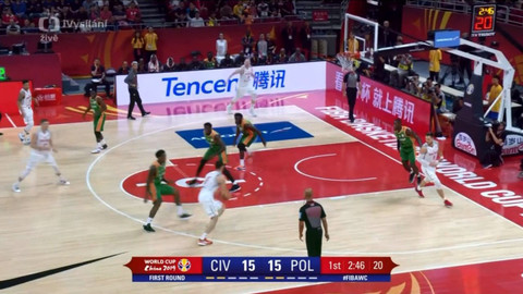 MS v basketbalu 2019 Čína - Pobřeží Slonoviny - Polsko