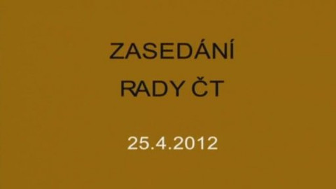 Jednání Rady České televize - 8. jednání Rady ČT v roce 2012