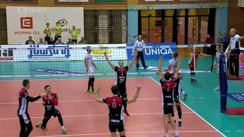 Volejbal - VK Jihostroj České Budějovice - ČEZ Karlovarsko