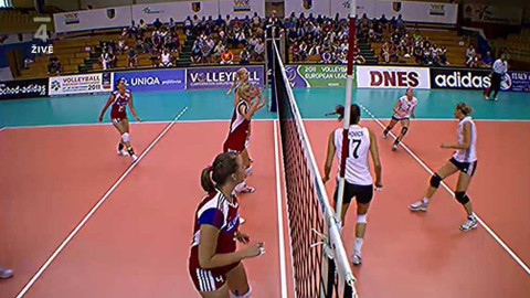 Volejbal - Česko - Maďarsko