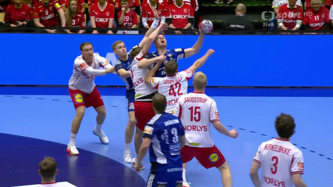 ME v házené mužů 2026 - Dánsko - Island