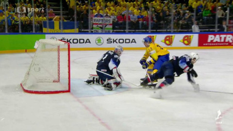 MS v ledním hokeji 2018 Dánsko - Švédsko - USA