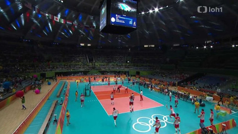 XXXI. letní olympijské hry 2016 Rio de Janeiro - Volejbal: USA - Polsko (muži)