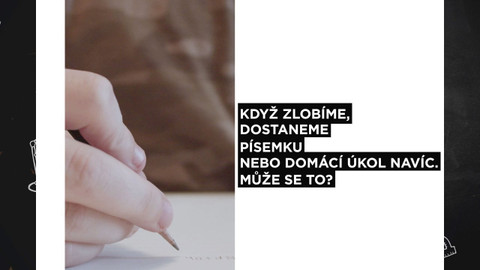 Lepší škola - 2/11 O práci za trest