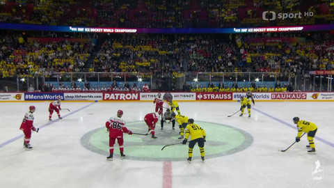 MS v ledním hokeji mužů 2025 Švédsko, Dánsko - Švédsko - Dánsko