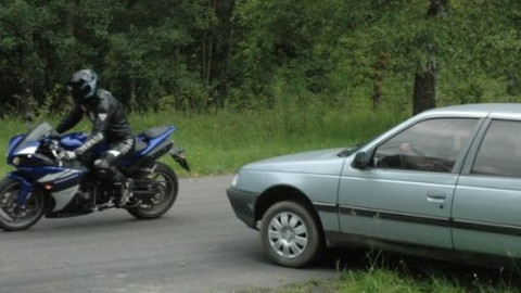 Stop - Motorka a rychlost