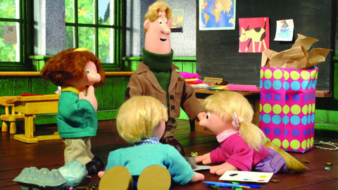 Pošťák Pat - 18/26 Nejhezčí malba pošťáka Pata