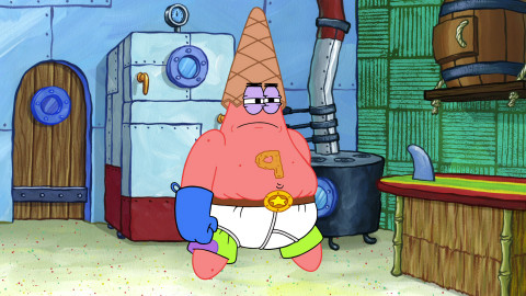 SpongeBob v kalhotách - Patrik-Man! / Garyho nová hračka