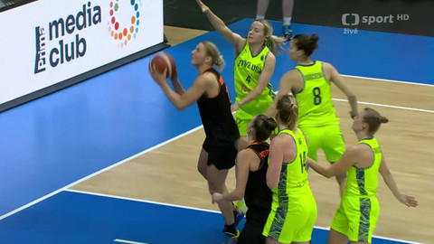 Evropská liga v basketbalu - ZVVZ USK Praha - KGHM BC Polkowice