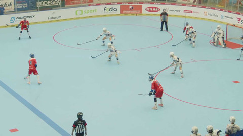 MS juniorů v hokejbalu 2025 Česko - USA U16 - Česko Red U16