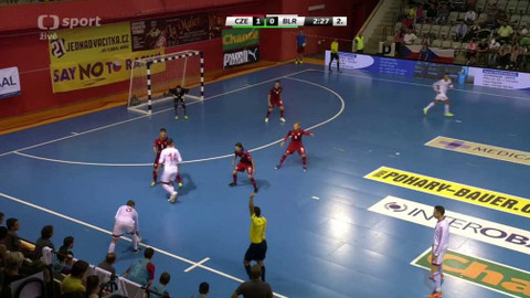 Futsal - Česko - Bělorusko