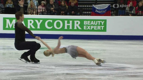 ME v krasobruslení 2019 Bělorusko - Volné jízdy sportovních dvojic