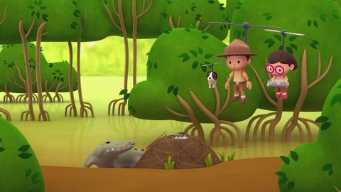 Leo, strážce přírody - Krokodýl mořský