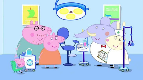 Prasátko Peppa - Zubař