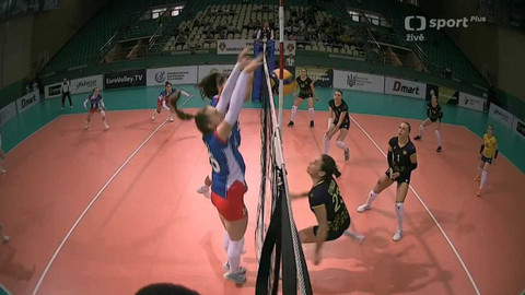 Zlatá evropská volejbalová liga - Ukrajina - Česko