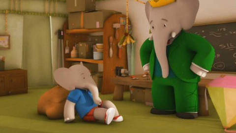 Babar a Baduova dobrodružství - 9/52 Souboj draků/Závody vzducholodí