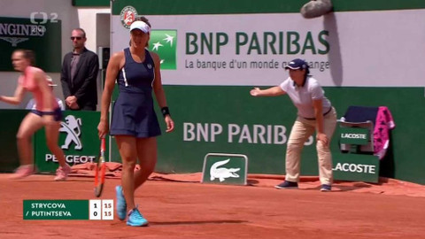 French Open 2018 - Barbora Strýcová - Julia Putincevová