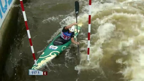 Kanoistika - MS ve vodním slalomu 2013 Česko