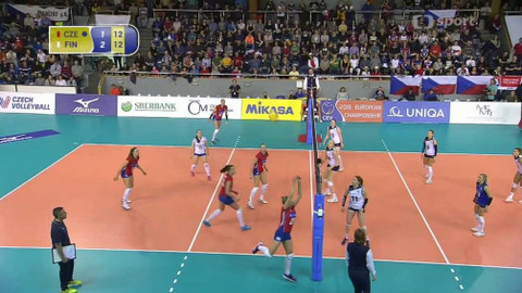Kvalifikace ME ženy ve volejbalu 2019 - Česko - Finsko
