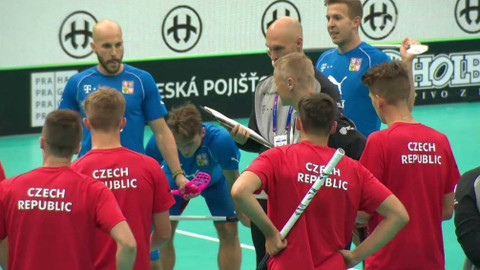 MS ve florbalu 2018 Česko - Německo - Česko