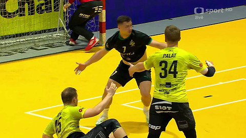 Česká extraliga v házené mužů - HC ROBE Zubří - HCB Karviná