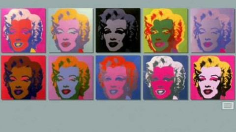 Minuta v muzeu - Marilyn