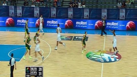 MS v basketbalu U19 2013 - USA-LTU
