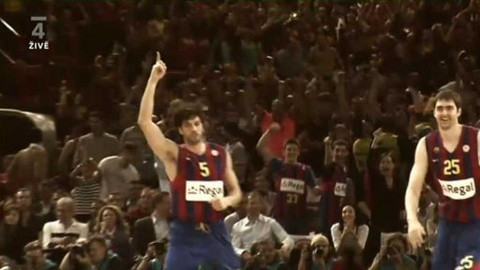 Evropská liga v basketbalu - Regal FC Barcelona - Maccabi Electra Tel Aviv