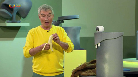 Michal chrání přírodu - Kam se slupkou od banánu?