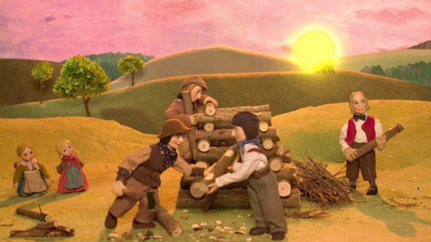 Chaloupka na vršku - Jak odletěly čarodějnice