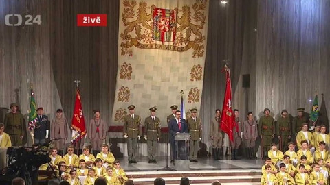 Pietní akt k výročí vzniku Československé republiky - Slavnostní shromáždění k 99. výročí vzniku Československé republiky