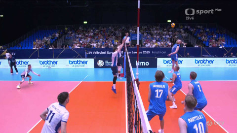 Zlatá evropská volejbalová liga - Řecko - Finsko