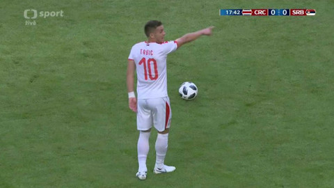 FIFA MS ve fotbalu 2018 Rusko - Kostarika - Srbsko