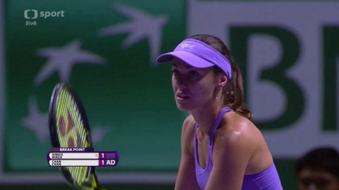 BNP Paribas WTA Singapur 2015 - Hingisová, Mirzaová (CHE, IND) - Chan Hao-Ching, Chan Yung-Jan (CHN)