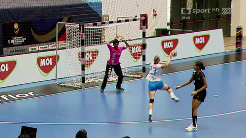 MS v házené U18 žen 2026 Rumunsko - Česko - Fidži
