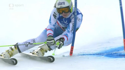 MS v alpském lyžování 2013 Rakousko - 1. kolo obřího slalomu žen