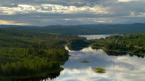 Evropa z výšky - Švédsko