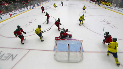 MS v ledním hokeji U18 2025 USA - Kanada - Švédsko