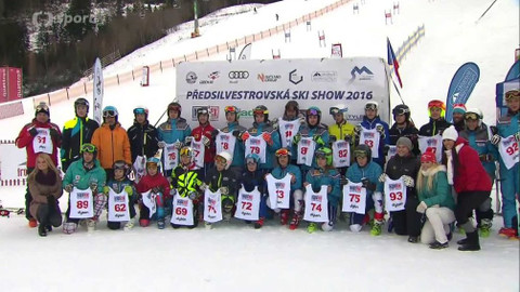 Lyžování - Předsilvestrovská show 2016