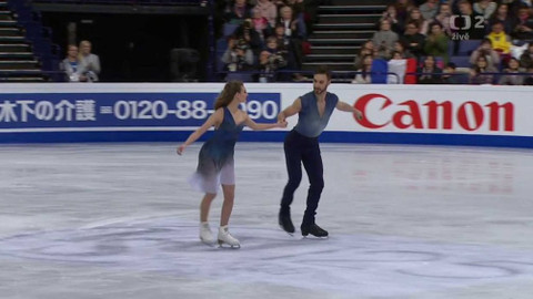 MS v krasobruslení 2017 Finsko - Volné jízd tanečních párů