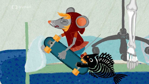 Čeština s Mínou a Týnou - Mína a Týna jedou lodí