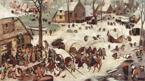 Soukromí mistrovského díla - Pieter Brueghel st.: Sčítání lidu v Betlémě