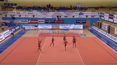 Gymnastika - M ČR v moderní gymnastice