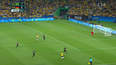 XXXI. letní olympijské hry 2016 Rio de Janeiro - Fotbal: Brazílie - Německo (muži)