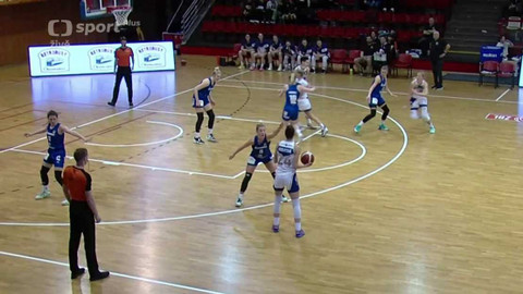 Basketbal - Levhartice Chomutov - BK Strakonice a Losování Final 4 Českého poháru