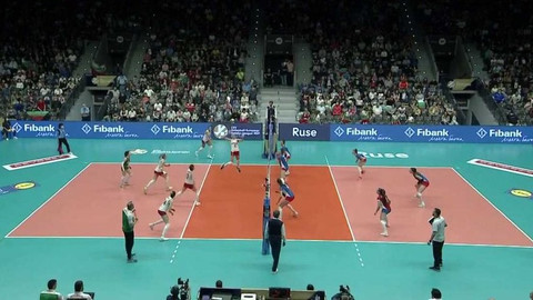 Zlatá evropská volejbalová liga - Česko - Bulharsko