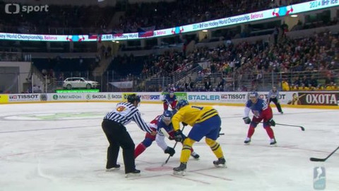 MS v ledním hokeji 2014 Bělorusko - Švédsko - Česko
