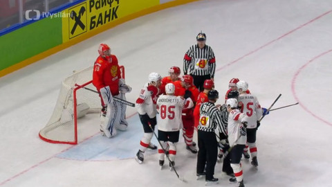 MS v ledním hokeji 2018 Dánsko - Rusko - Švýcarsko